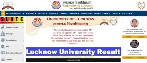 Lucknow University BA / BCA Result 2021 Declared, Check .